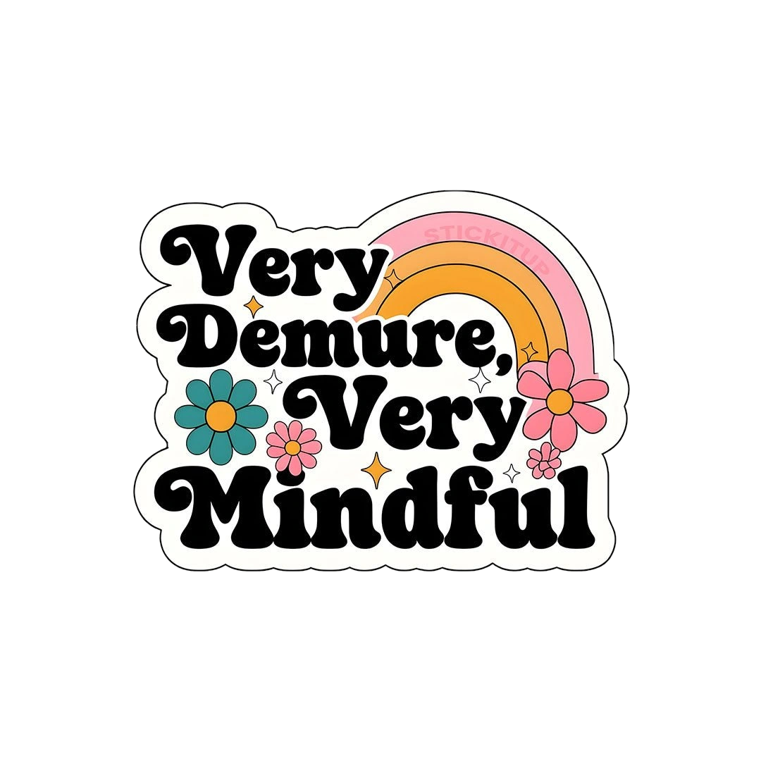 Very demure Sticker
